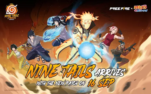 Free Fire x NARUTO SHIPPUDEN screenshot
