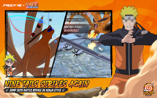 Free Fire x NARUTO SHIPPUDEN screenshot