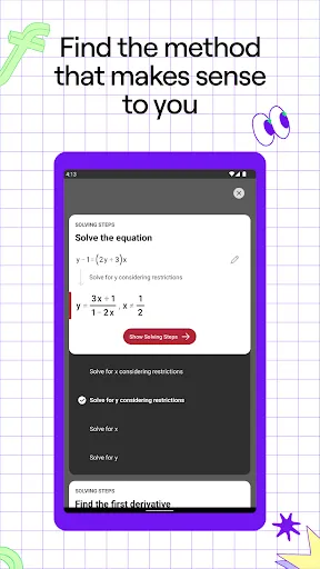 Photomath screenshot