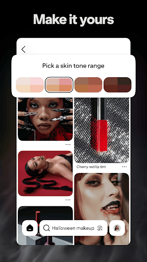 Pinterest screenshot