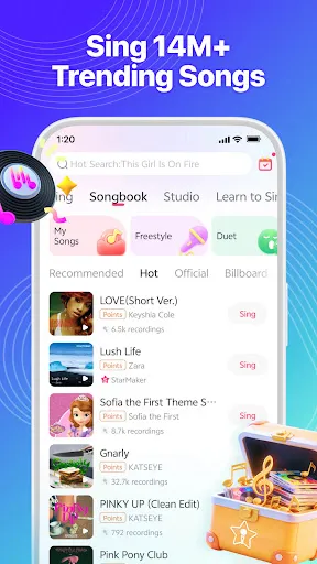 StarMaker: Sing Karaoke Songs screenshot