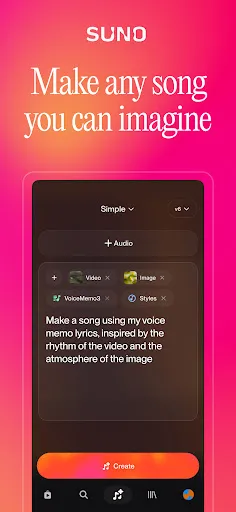 Suno - AI Music & Songs Maker screenshot